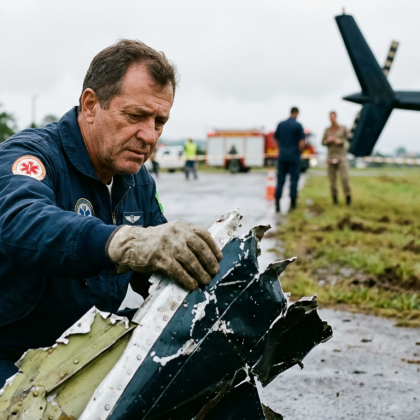 Acidente com helicóptero de Rick teve aviso prévio sobre chuva — Imagem Ilustrativa