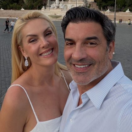 Ana Hickmann e Edu Guedes viajam para a Itália em lua de mel