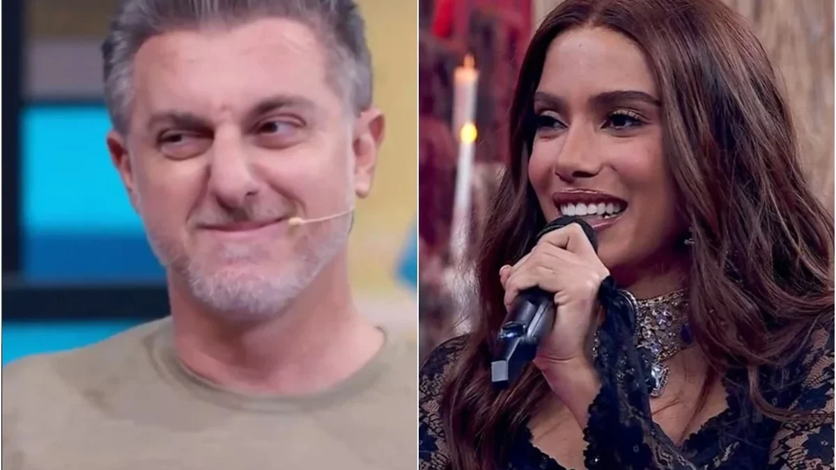 Anitta expõe bastidores do Domingão e gera reação de Huck