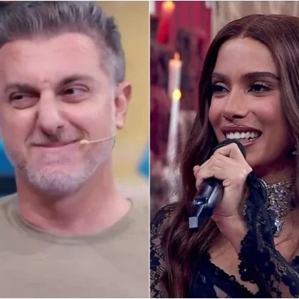Anitta expõe bastidores do Domingão e gera reação de Huck