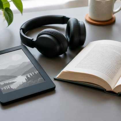 Capa da matéria: E-book, audiolivro ou impresso: qual formato escolher