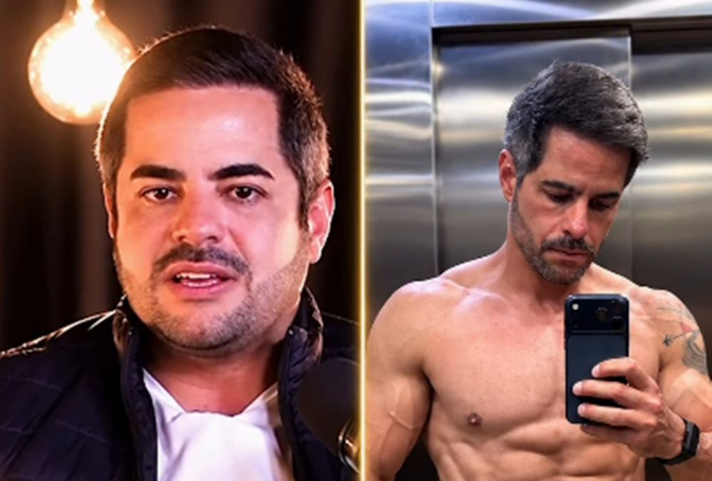 Kaká Diniz perde 17 kg e mostra transformação física radical