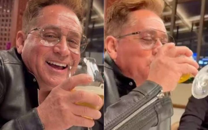 Leonardo celebra fim de abstinência e retoma consumo de álcool