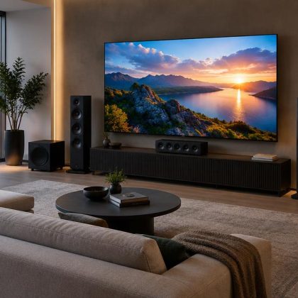 Capa da matéria: TV para filmes e séries: guia de tela, som e tamanho