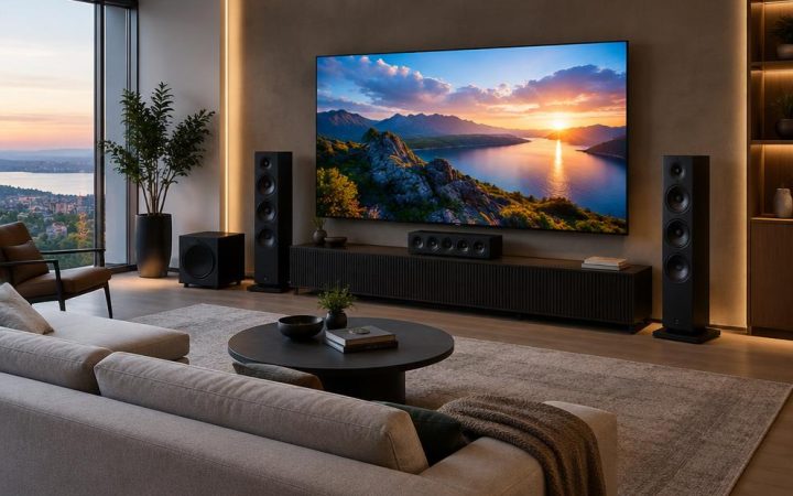 Capa da matéria: TV para filmes e séries: guia de tela, som e tamanho