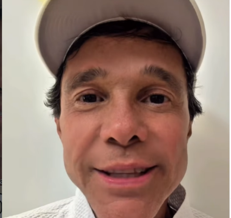 Netinho em registro do início de seu novo tratamento médico em 2026